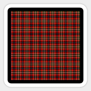 Innes of Moray Plaid Tartan Scottish Sticker